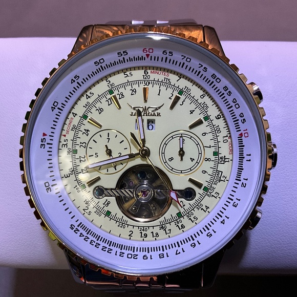 Jaragar  Tourbillon Watch Men Mechanical Automatic - Picture 1 of 6